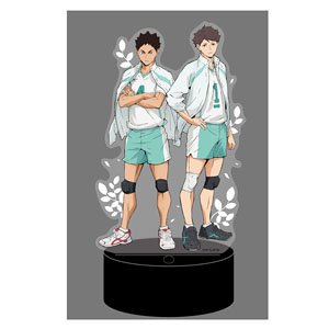 Haikyu!! To The Top LED Big Acrylic Stand 02 Aoba Josai High School (Anime Toy)