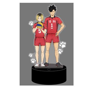 Haikyu!! To The Top LED Big Acrylic Stand 03 Nekoma High School (Anime Toy)