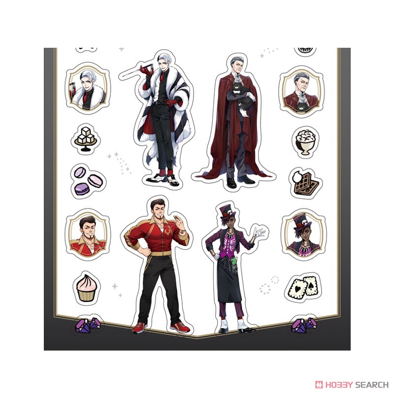 ディズニー ツイステッドワンダーランド 平面ステッカー ナイトレイブンカレッジ (キャラクターグッズ) 商品画像3