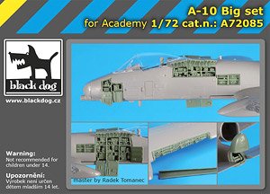A-10用ビッグセット (アカデミー用) (HAUA72083 + 72084) (プラモデル)