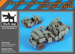英軍 SAS車両用アフリカ装備 アクセサリーセット (プラモデル)