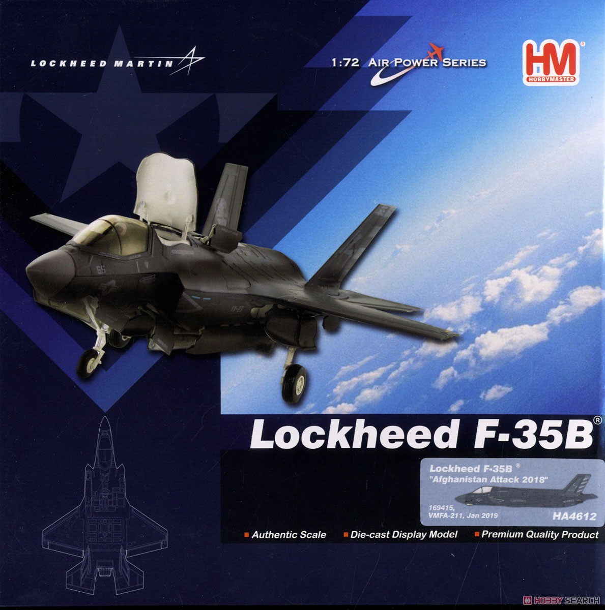 F-35B ライトニングII `VMFA-211 アフガニスタン 2018` (完成品飛行機) パッケージ1