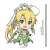 Sword Art Online: Alicization - War of Underworld Puni Colle! Key Ring (w/Stand) Leafa The Land Goddess, Terraria (Anime Toy) Item picture3