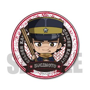 ごちきゃら缶バッジ ゴールデンカムイ 杉元佐一 (キャラクターグッズ)