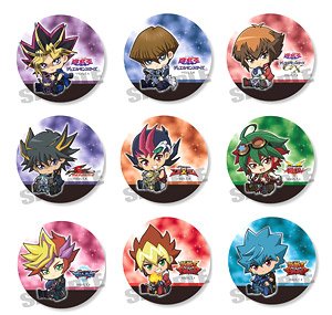 Trading Can Badge [Yu-Gi-Oh!] Series Gyugyutto (Set of 9) (Anime Toy)