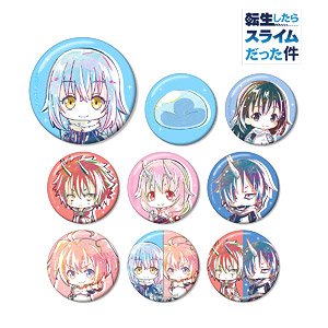 That Time I Got Reincarnated as a Slime Trading Deformed Ani-Art Can Badge (Set of 9) (Anime Toy)