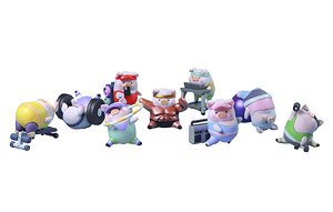 TOYZEROPLUS×CICI`S STORY 子豚LULU ザ・フィットネスクラブシリーズ (8個セット) (完成品)