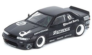 Nissan シルビア S13 ROCKET BUNNY V2 マットブラック (ミニカー)
