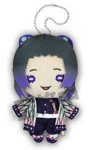 Nitotan Demon Slayer: Kimetsu no Yaiba Plush w/Ball Chain Shinobu Kocho (Anime Toy)