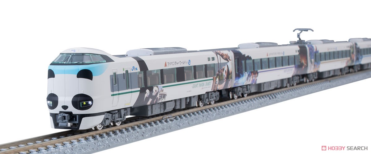 [Limited Edition] J.R. Limited Express Series 287 (Panda Kuroshio, Smile Adventure Train, New Logo) (6-Car Set) (Model Train) Item picture10