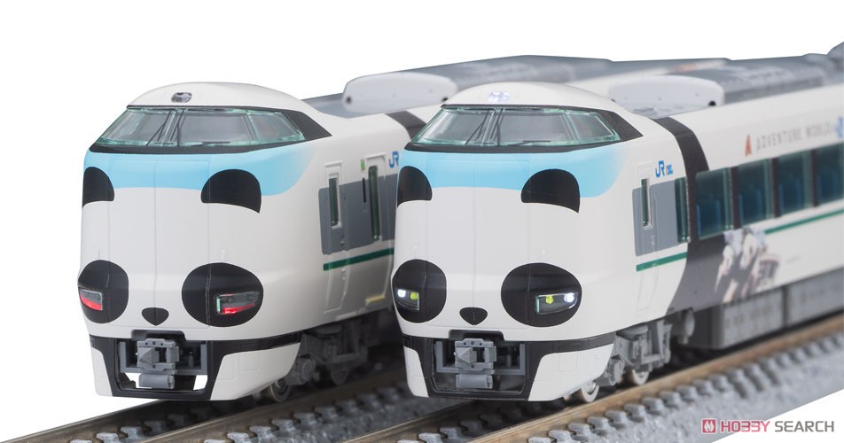 [Limited Edition] J.R. Limited Express Series 287 (Panda Kuroshio, Smile Adventure Train, New Logo) (6-Car Set) (Model Train) Item picture14