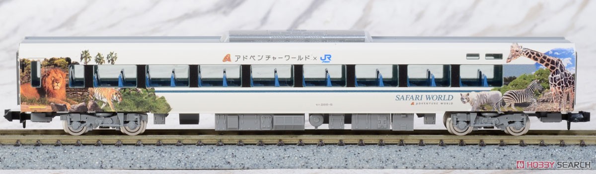 [Limited Edition] J.R. Limited Express Series 287 (Panda Kuroshio, Smile Adventure Train, New Logo) (6-Car Set) (Model Train) Item picture8