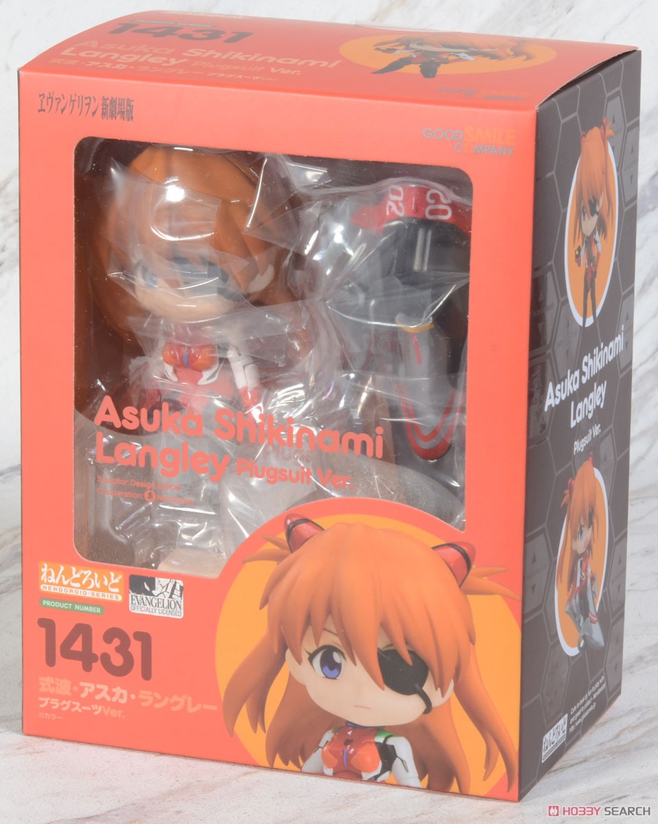 Nendoroid Asuka Shikinami Langley: Plugsuit Ver. (PVC Figure) Package1