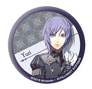 Fire Emblem: Three Houses Can Badge [Yuri] (Anime Toy)
