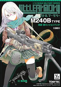 1/12 Little Armory (LS03) M240 Nishibe I Mission Pack (Plastic model)