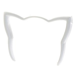 Cat ears headband (White) (Fashion Doll)