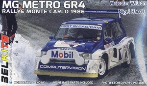 ベルキット No.15 MG METRO 6R4 RALLYE MONTE CARLO 1986 Malcolm Wilson/Nigel Harris (プラモデル)