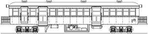 1/80(HO) Diesel Car w/Luggage Deck A Type Kit (Unassembled Kit) (Model Train)