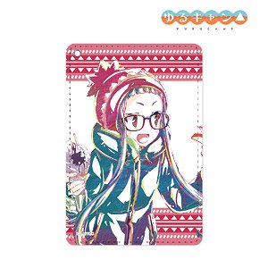 Yurucamp Chiaki Ohgaki Ani-Art 1 Pocket Pass Case (Anime Toy)