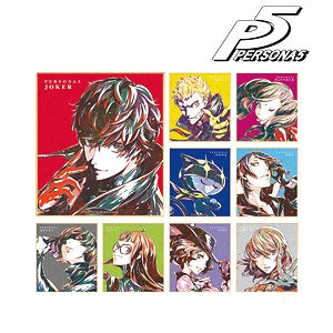 Persona 5 Trading Ani-Art Mini Colored Paper (Set of 9) (Anime Toy)