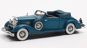 デューセンバーグ J-519-2548 カブリオレ D Ieteren オープン 1935 ブルー (ミニカー)