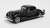 キャデラック V16 シリーズ90 フリートウッド クーペ 1937 ブラック (ミニカー) 商品画像1