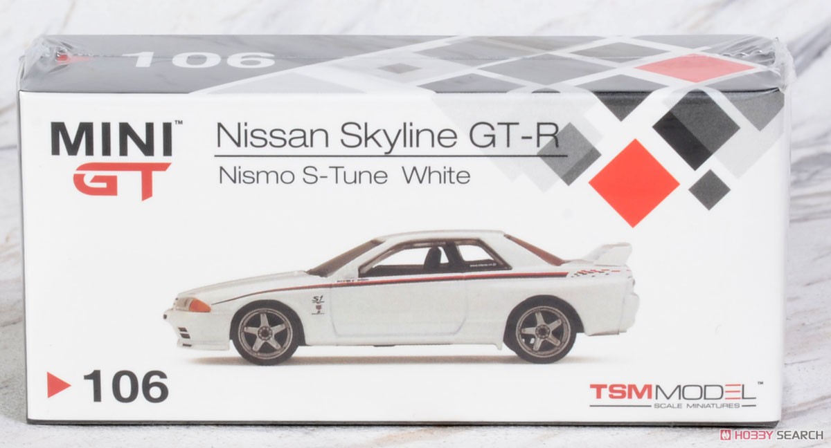 Nissan GT-R R32 Nismo S-Tune White (RHD) (Diecast Car) Package1