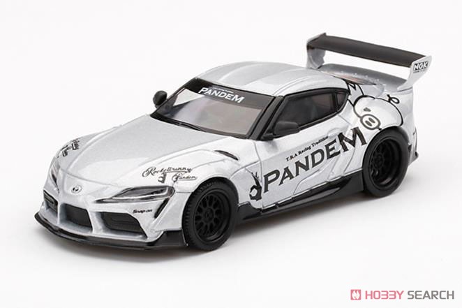 Pandem Toyota GR Supra V1.0 Silver (LHD) (Diecast Car) Other picture1