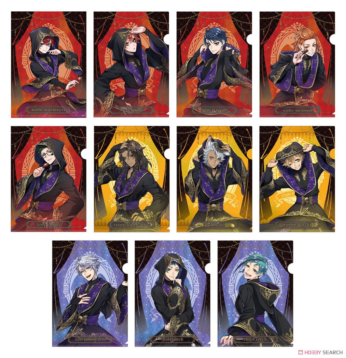 Disney: Twisted-Wonderland Single Clear File Rook Ceremony Clothes (Anime Toy) その他の画像1