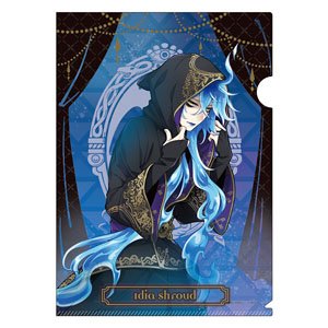 Disney: Twisted-Wonderland Single Clear File Idia Ceremony Clothes (Anime Toy)