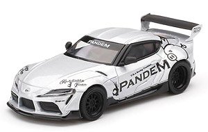 Pandem Toyota GR Supra V1.0 Silver (RHD) (Diecast Car)