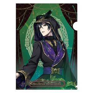 Disney: Twisted-Wonderland Single Clear File Malleus Ceremony Clothes (Anime Toy)