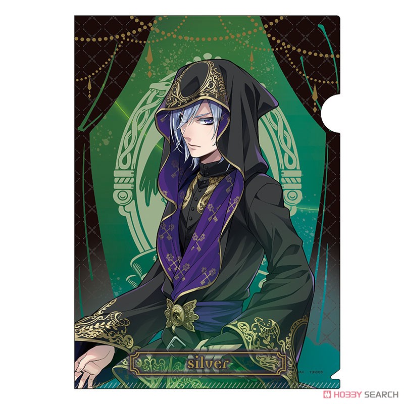 Disney: Twisted-Wonderland Single Clear File Silver Ceremony Clothes (Anime Toy) 商品画像1