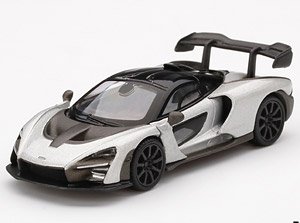 McLaren Senna Silver (LHD) (Diecast Car)