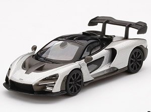 McLaren Senna Silver (RHD) (Diecast Car)