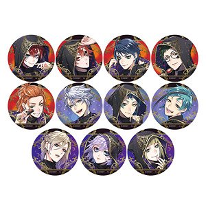 Disney: Twisted-Wonderland Trading Can Badge Ceremony Clothes Vol.1 (Set of 11) (Anime Toy)
