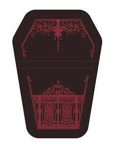 棺型ポーチ ブラッディ・レッド (キャラクターグッズ)