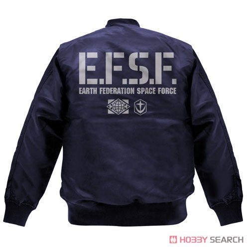 Mobile Suit Gundam E.F.S.F. MA-1 Jacket Navy S (Anime Toy) Item picture2