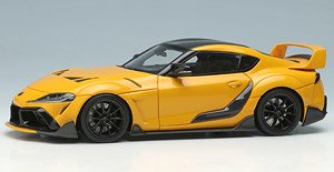 TOYOTA GR SUPRA TRD 3000GT CONCEPT 2019 ライトニングイエロー (ミニカー)