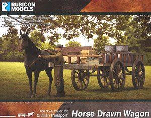 Horse Drawn Wagon (Plastic model)