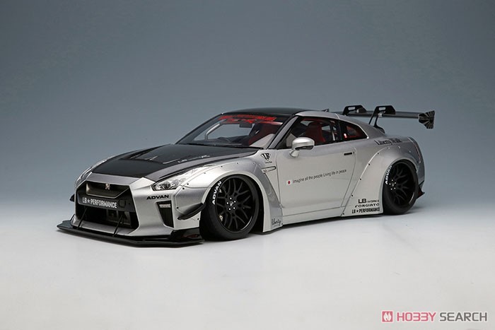 LB WORKS GT-R Type 1.5 Special Edition 2017 シルバー (ミニカー) 商品画像2