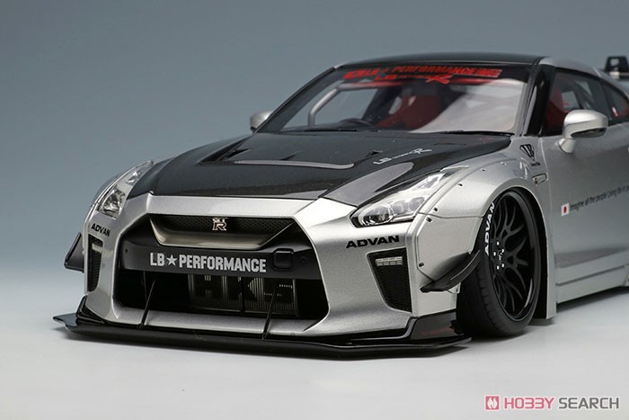 LB WORKS GT-R Type 1.5 Special Edition 2017 シルバー (ミニカー) 商品画像8