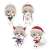 Uzaki-chan Wants to Hang Out! Marutto Stand Key Ring 01 Vol.01 (Set of 8) (Anime Toy) Item picture4