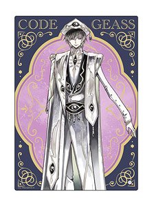 Code Geass Lelouch of the Rebellion Pale Tone Series Mini Acrylic Art Lelouch Monochrome Ver. (Anime Toy)