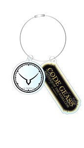Code Geass Lelouch of the Rebellion Acrylic Key Ring Geass Emblem (Anime Toy)
