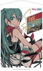 Hatsune Miku Racing Ver. 2020 Tapestry Stay Home Ver. (Anime Toy)
