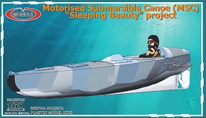 Motorised Submersible Canoe (MSC) `Sleeping Beauty` Project (Plastic model)
