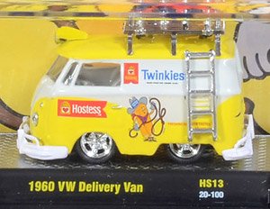 1960 VW Delivery Van - TWINKIES - Wimbledon White - Top & Bottom Yellow (ミニカー)