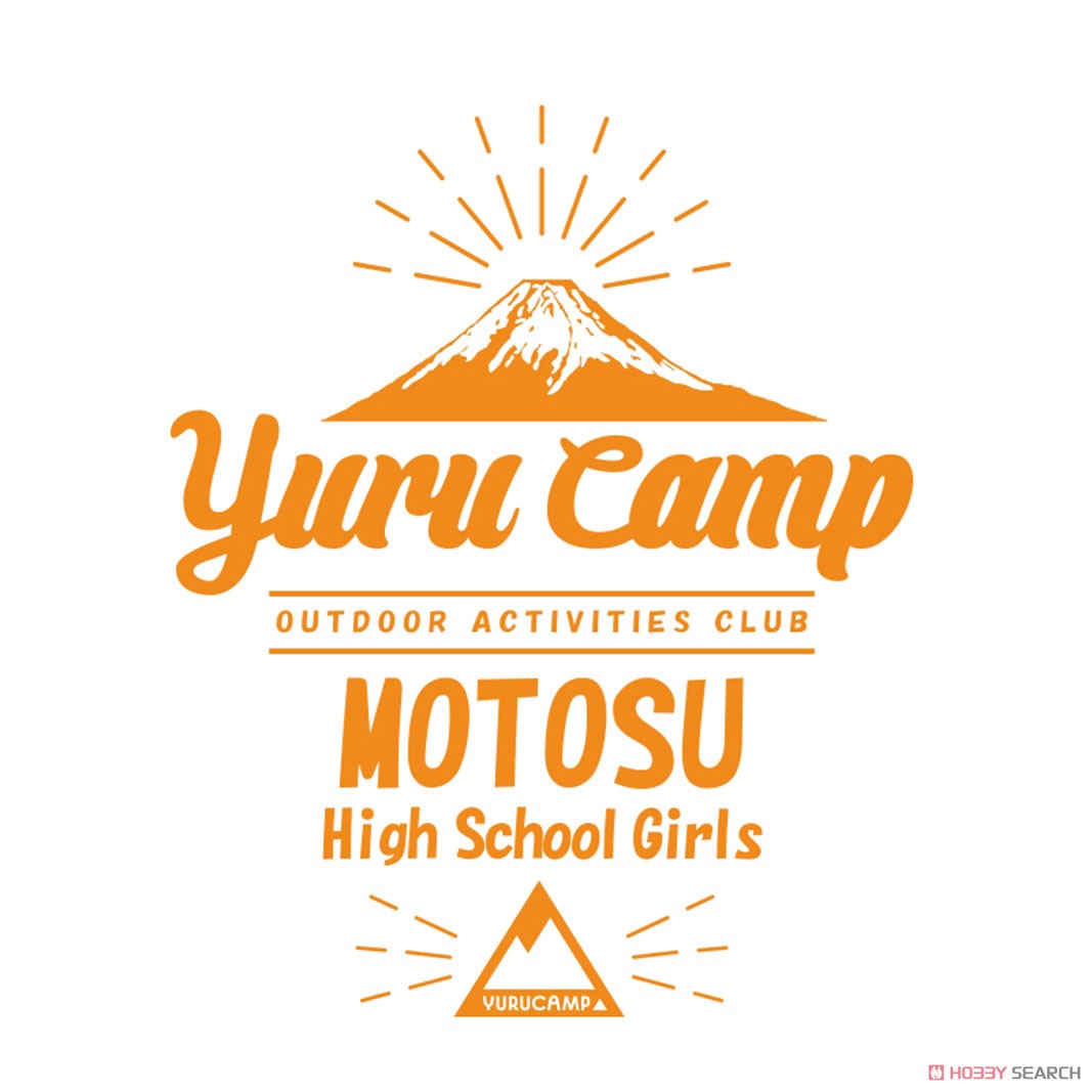 Yurucamp Motosu High School Outdoor Activities Club T-Shirt (XL) (Saitou) Black (Anime Toy) Other picture1
