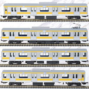 16番(HO) JR E231-500系 電車 (中央・総武線各駅停車) 基本セット (基本・4両セット) (鉄道模型)